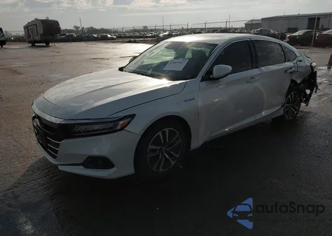 2022 Honda Accord Hybrid Ex-L from USA, damaged, VIN 1HGCV3F51NA018478